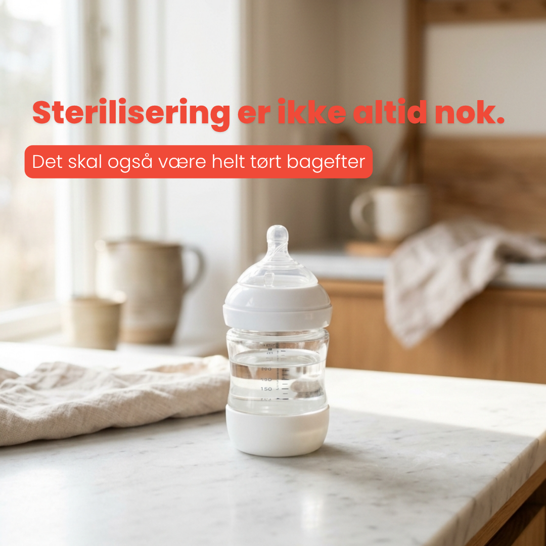 8 grunde til at tørring af sutteflasker og sutter er vigtigere, end mange forældre tror