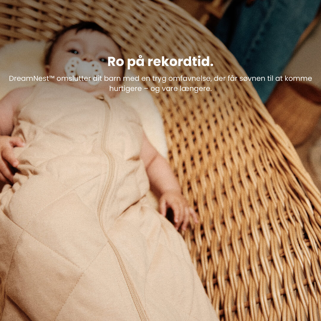 Swirly DreamNest – Vægtet Sovepose (0-24 mdr.)