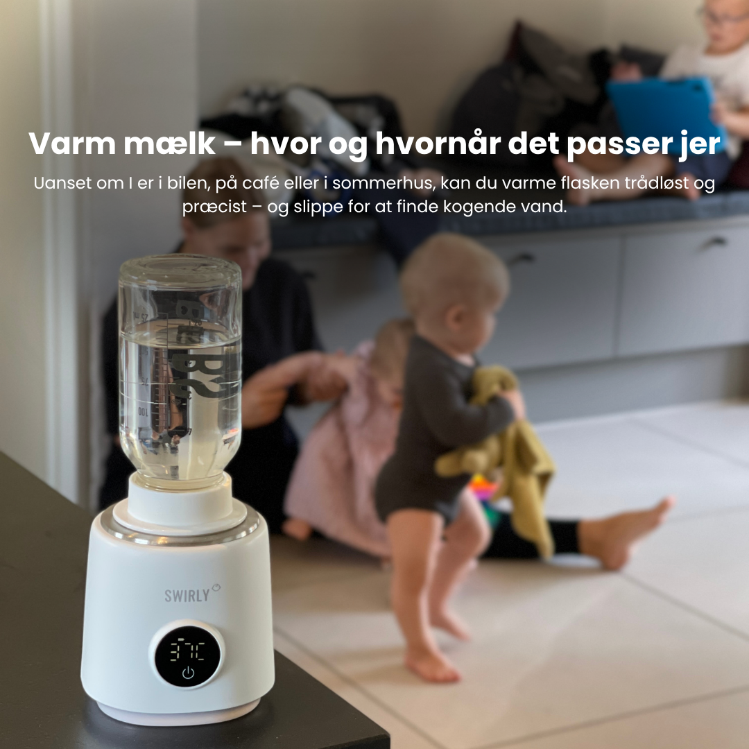 Flaskevarmer Pro + Brystpumpe Double (PAKKETILBUD)