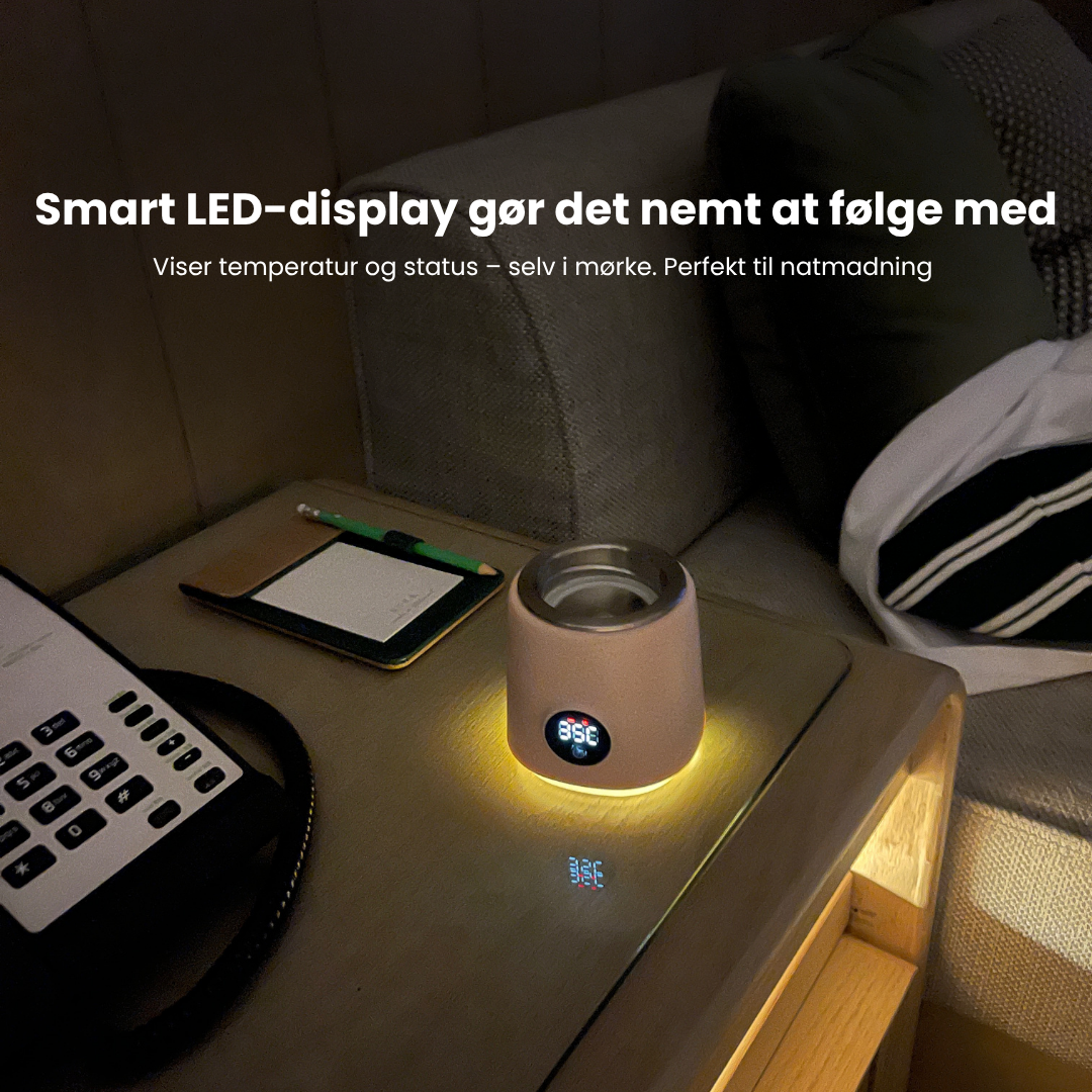 Flaskevarmer Pro + Brystpumpe single (PAKKETILBUD)