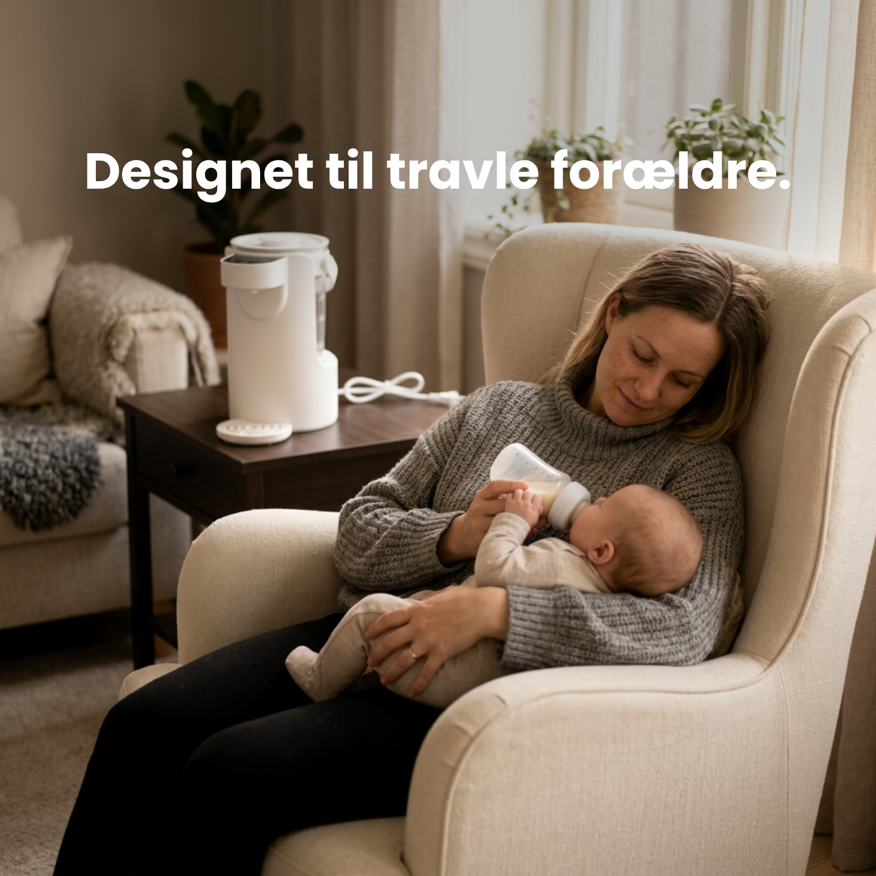 Swirly Instant - Vanddispenser til babyflasker