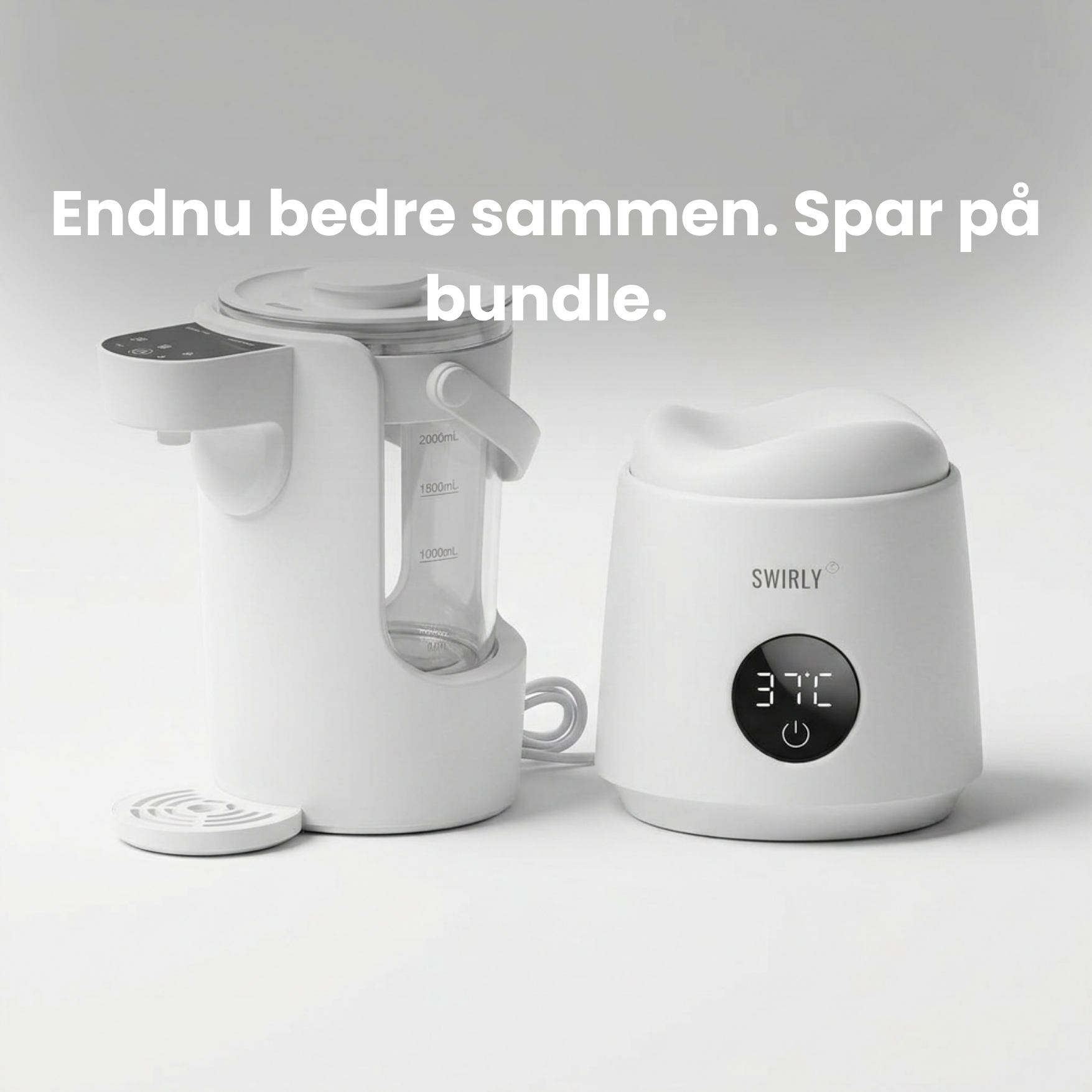 Swirly Instant - Vanddispenser til babyflasker