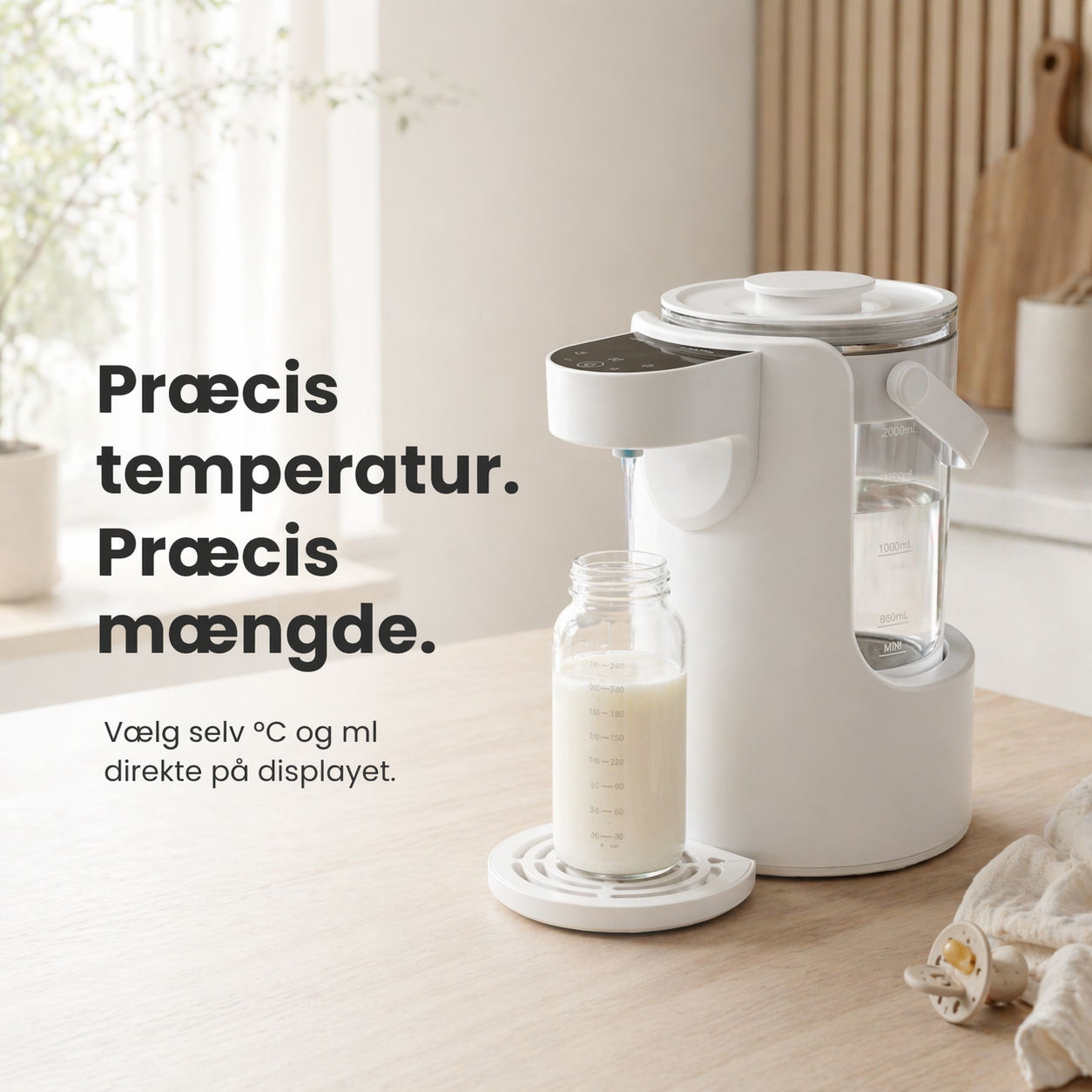 Swirly Instant - Vanddispenser til babyflasker