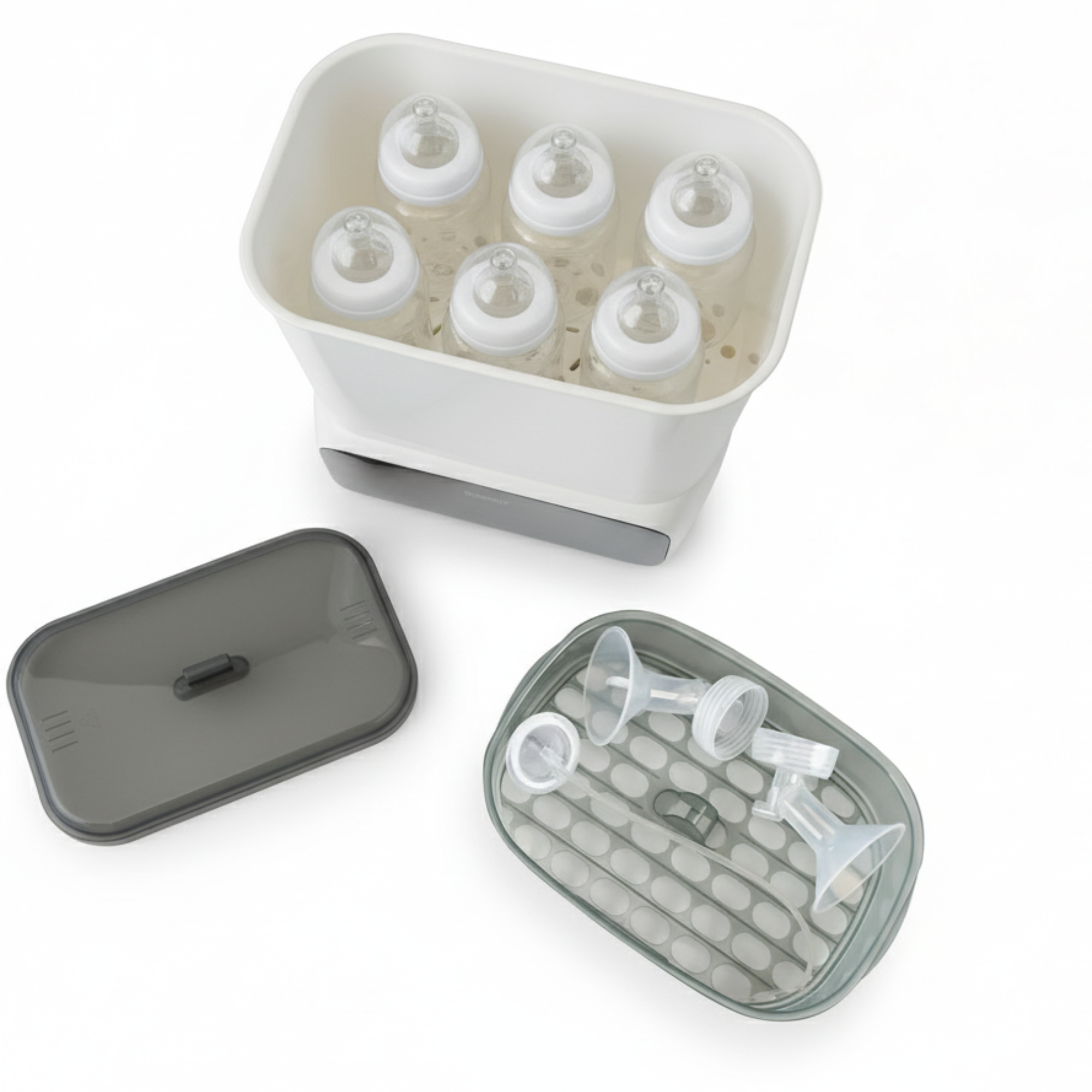 Swirly PureSteam – 4-i-1 Sterilisator & Tørreapparat til Sutteflasker og Babyudstyr