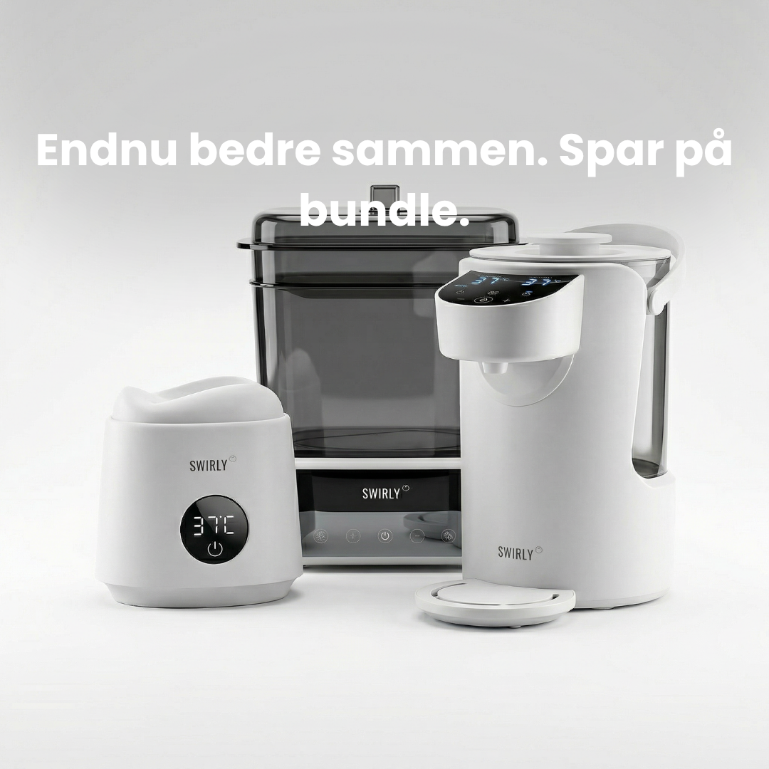 Swirly PureSteam – 4-i-1 Sterilisator & Tørreapparat til Sutteflasker og Babyudstyr