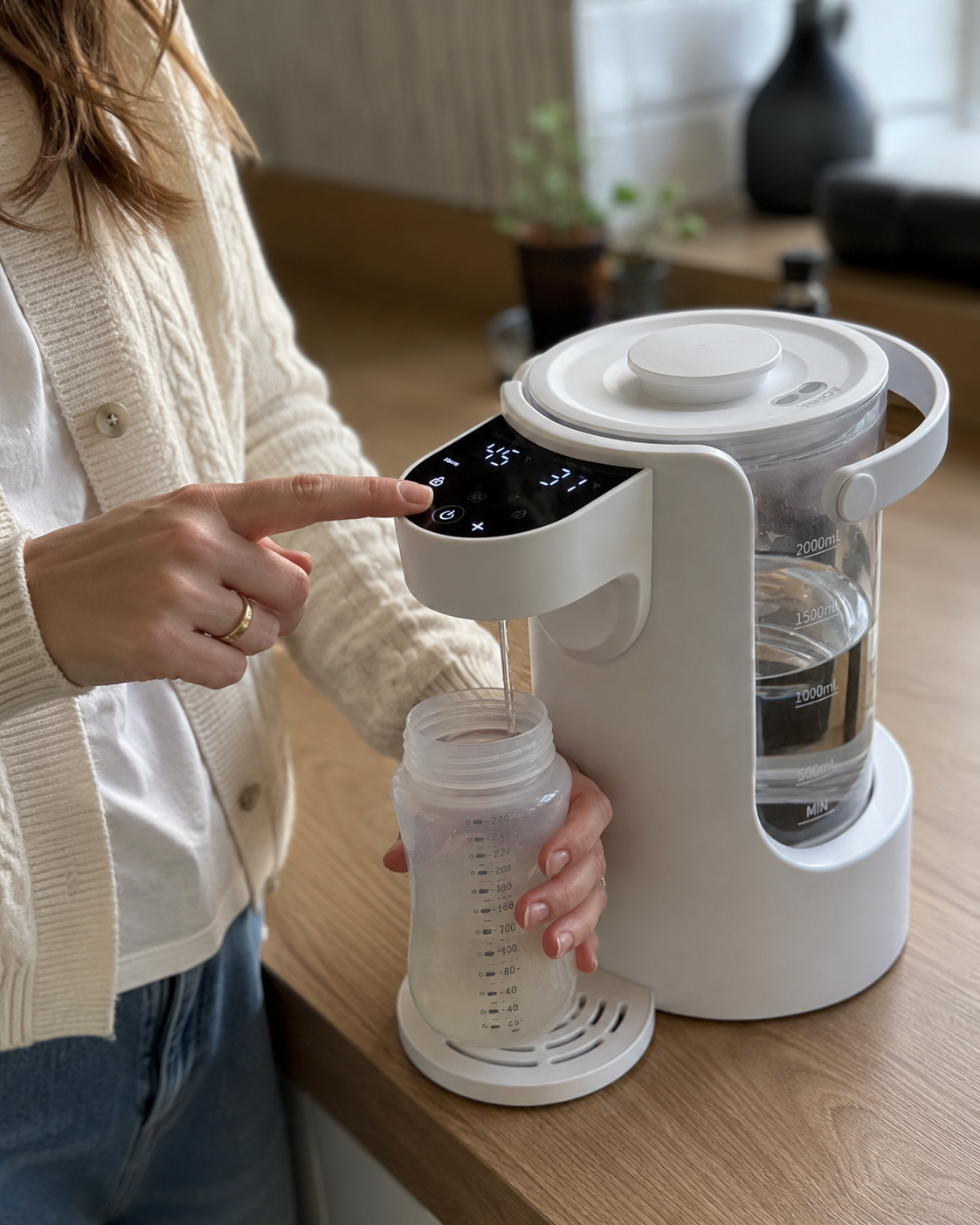 Swirly Instant - Vanddispenser til babyflasker