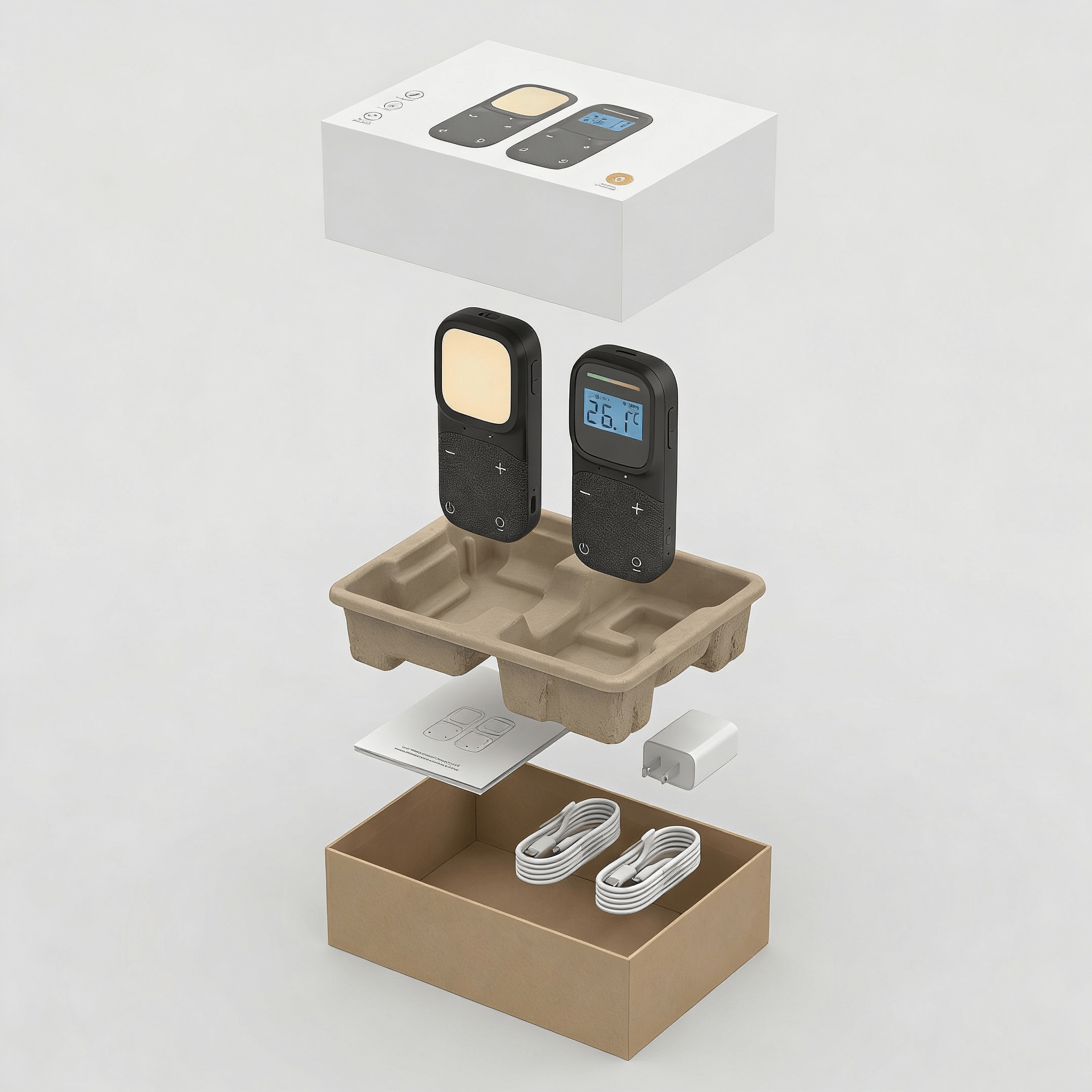 Swirly One – Babyalarm med klar lyd og roligt design