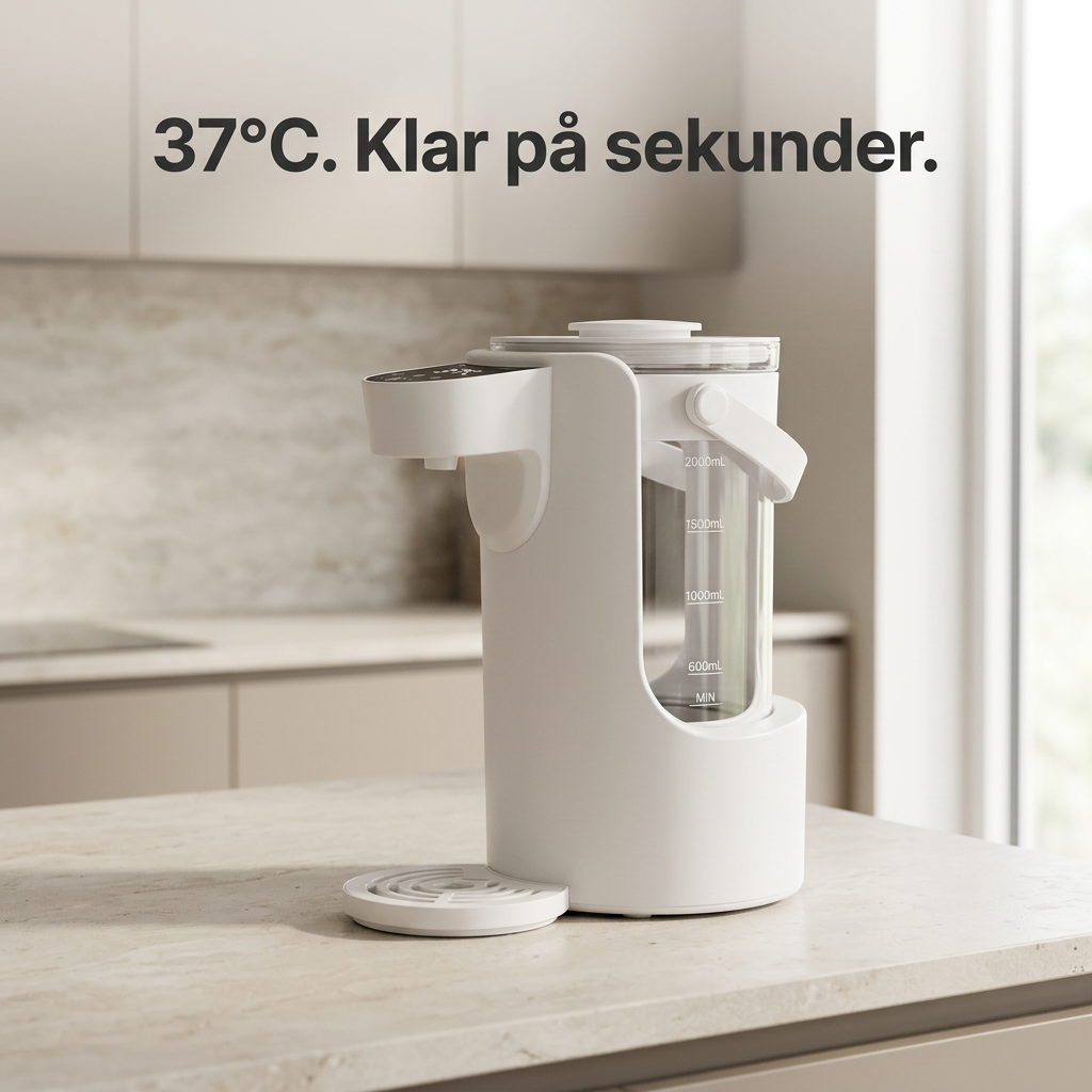 Swirly Instant - Vanddispenser til babyflasker
