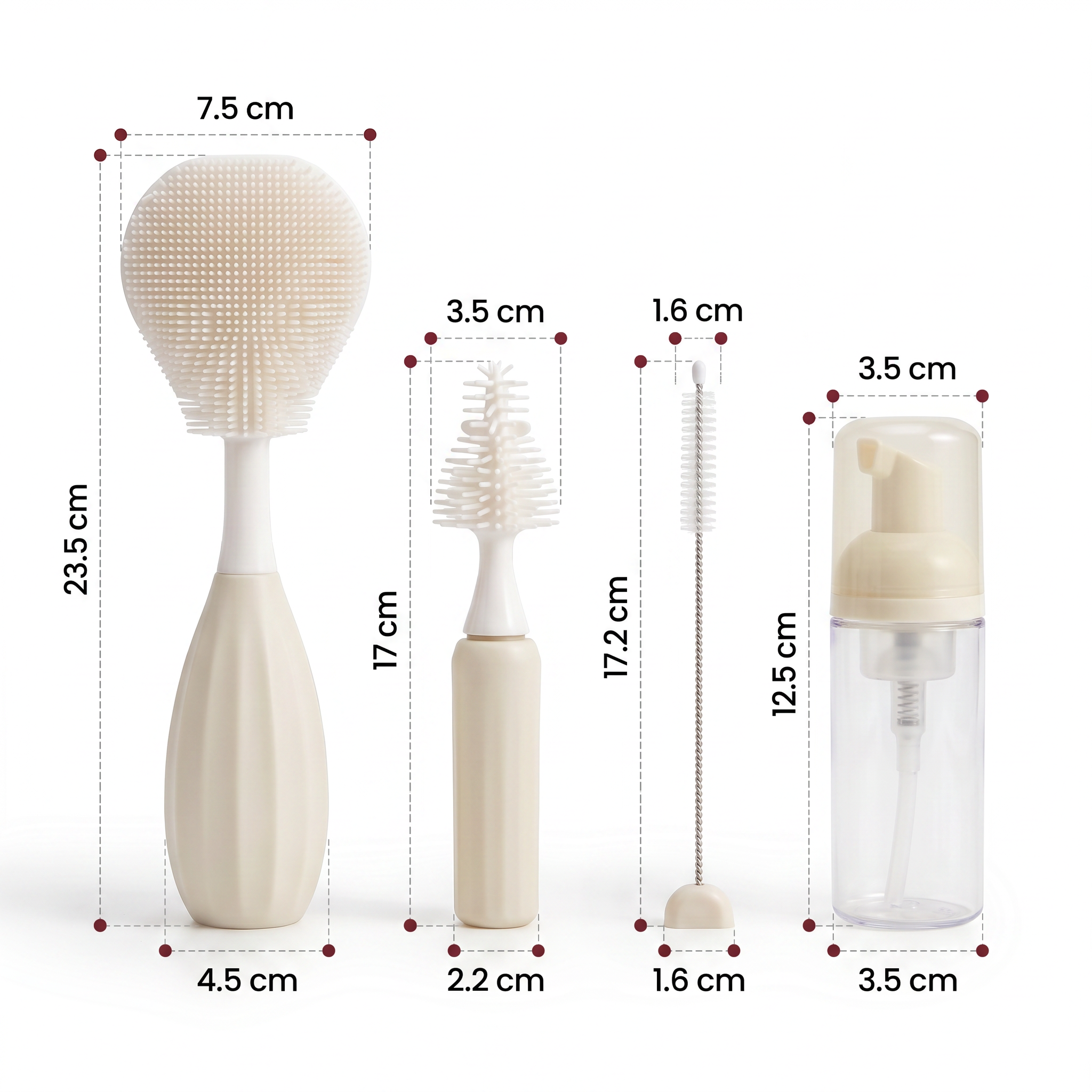 Swirly BabyBrush™ - Flaskerengøring gjort nemt