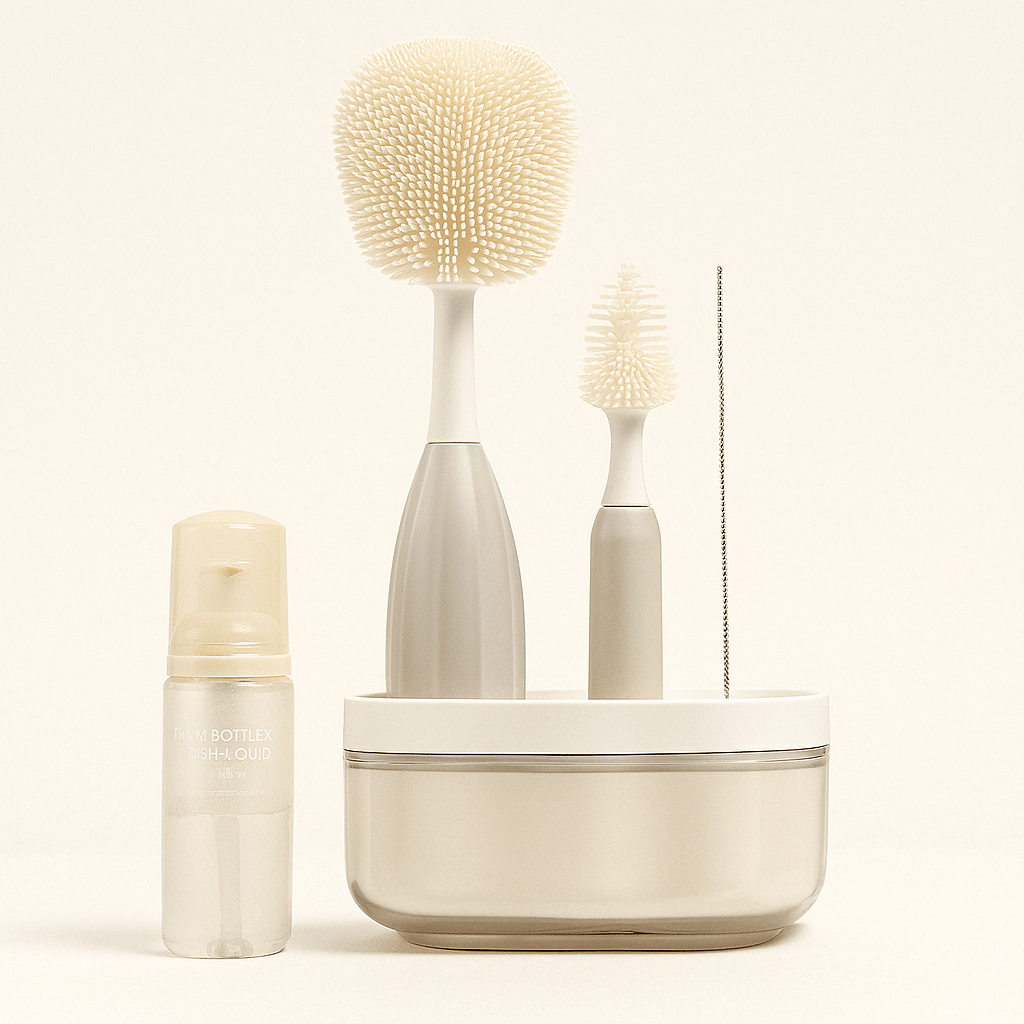 Swirly BabyBrush™ - Flaskerengøring gjort nemt - Swirly