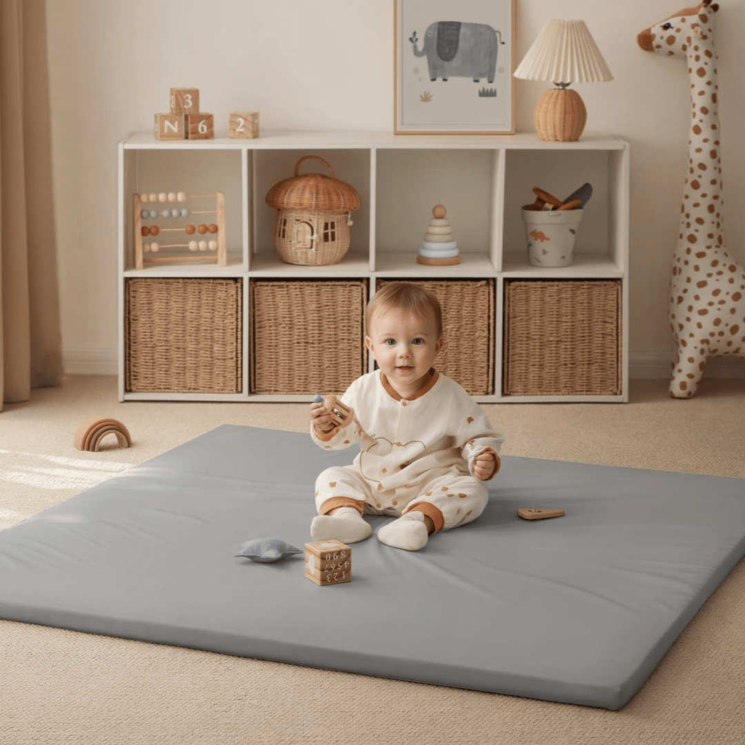 Swirly PlayMat – Blød & Stilfuld Legemåtte til Baby - Swirly
