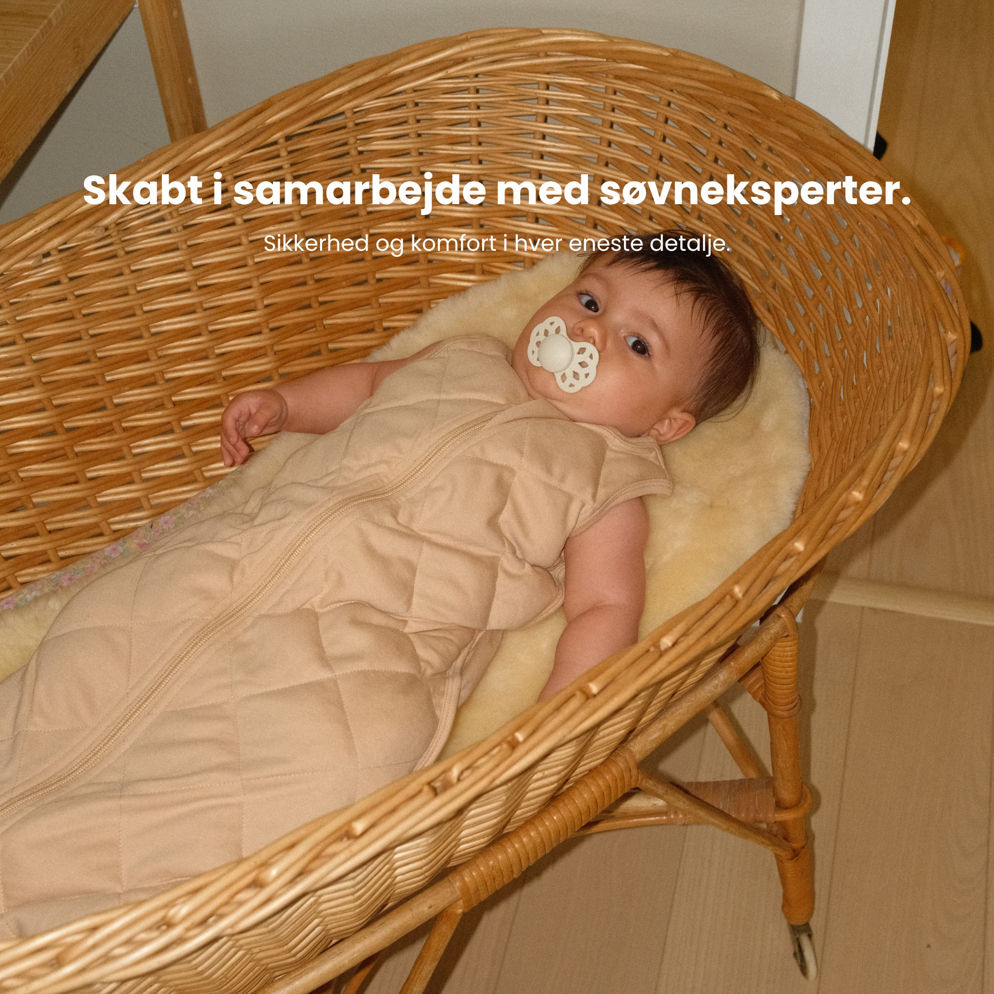 Swirly DreamNest – Vægtet Sovepose (0-24 mdr.)
