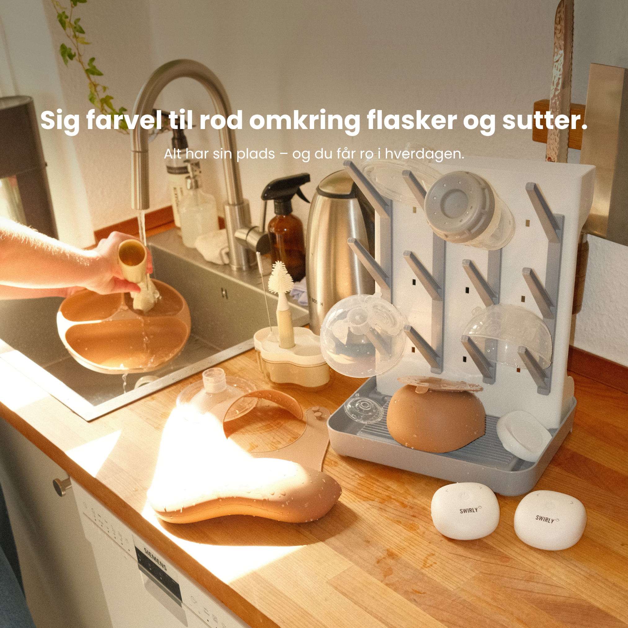 Tørrestativ til Babyflasker og Sutter – Smart og Hygiejnisk Opbevaring
