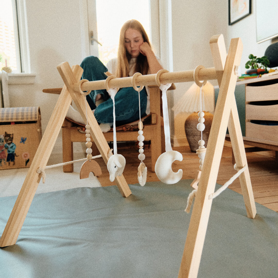 Swirly PlayMat – Blød & Stilfuld Legemåtte til Baby