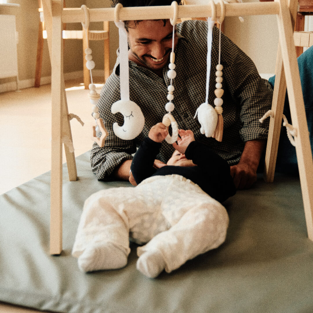 Swirly PlayMat – Blød & Stilfuld Legemåtte til Baby