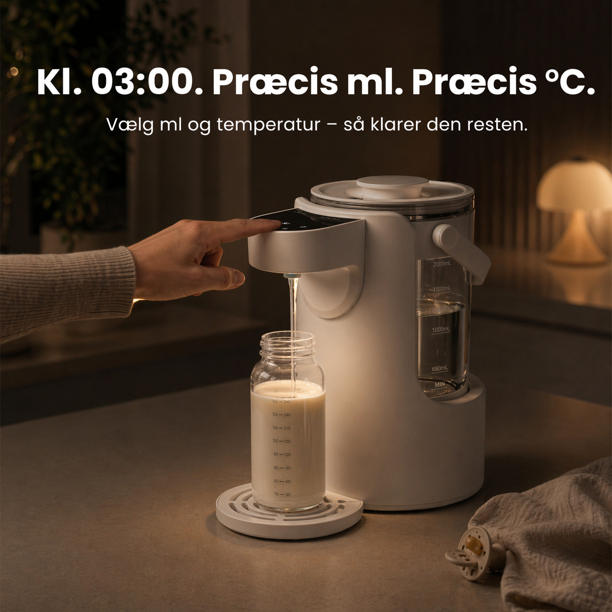 Swirly Instant - Vanddispenser til babyflasker