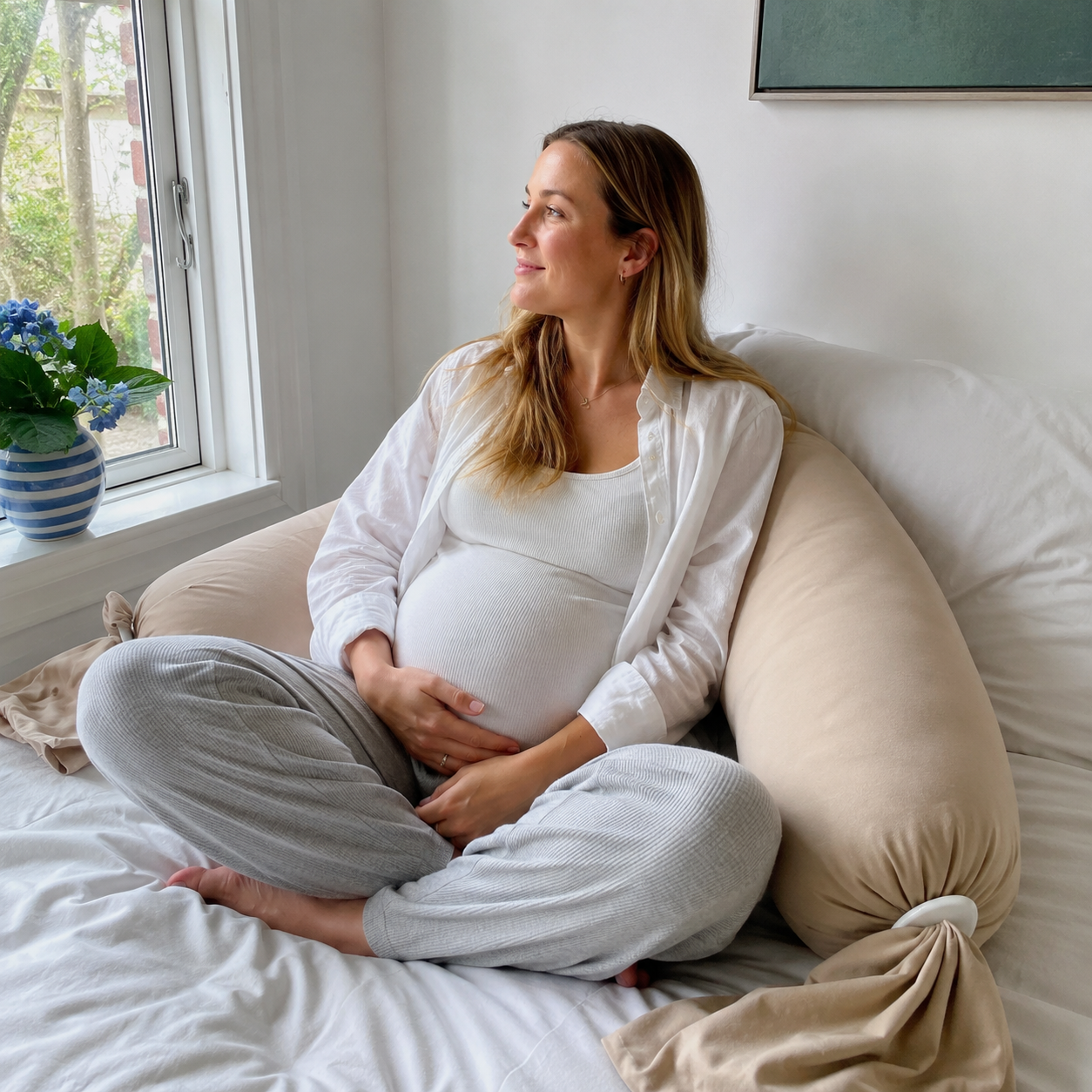 ComfortPillow giver støtte i seng og sofa