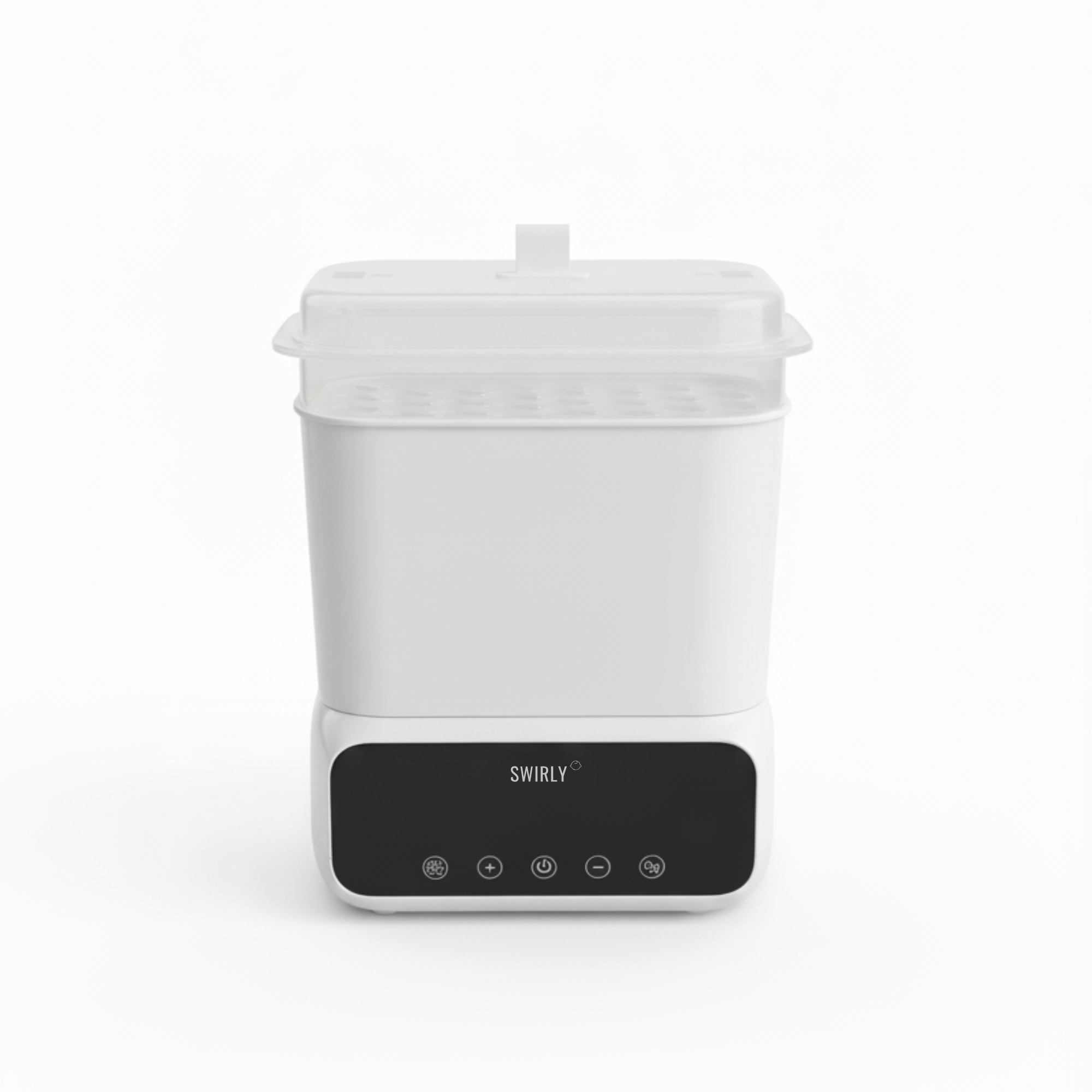 Swirly PureSteam – 4-i-1 Sterilisator & Tørreapparat til Sutteflasker og Babyudstyr