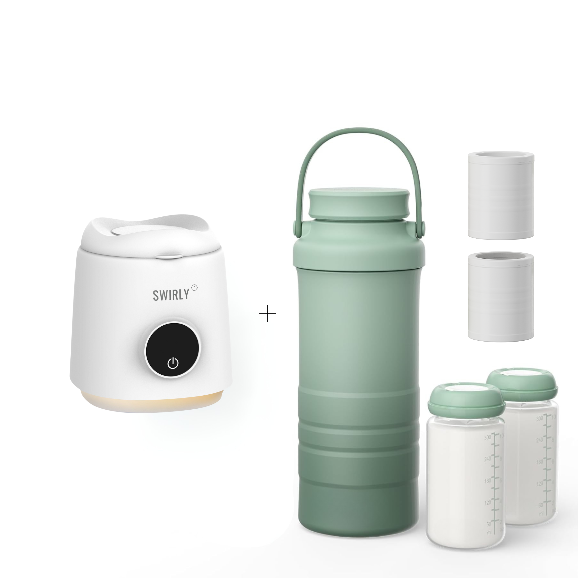 Swirly Flaskevarmer Pro + Swirly CoolBottle (PAKKETILBUD)