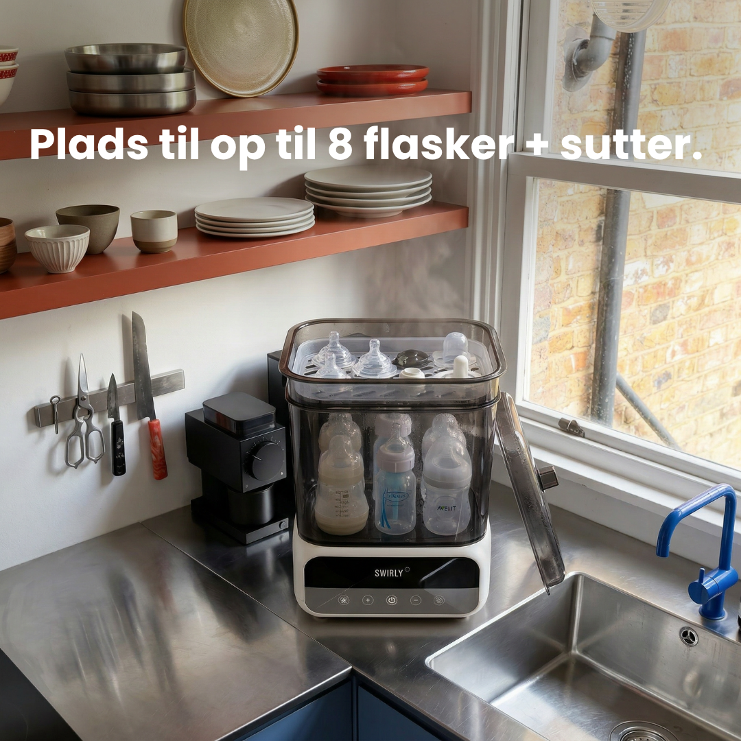 Flaskevarmer Pro + Puresteam Sterilisator og tørrer (Bundle)