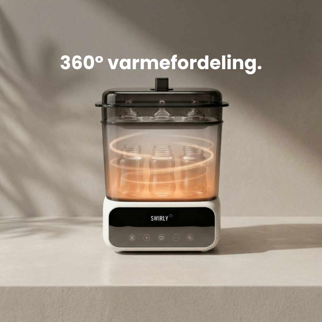 Flaskevarmer Pro + Puresteam Sterilisator og tørrer (Bundle)