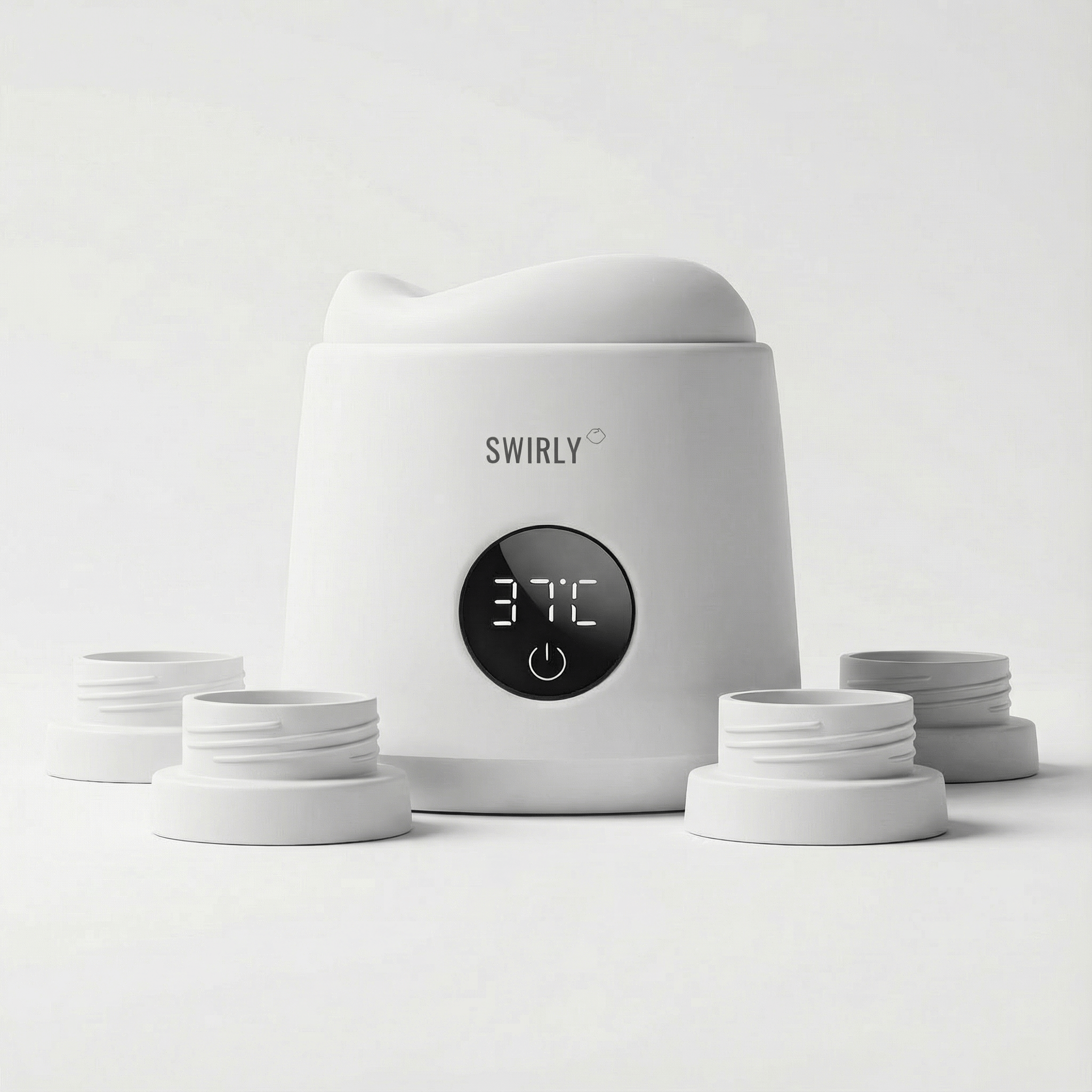 Swirly Flaskevarmer Pro - Babyshower Sæt