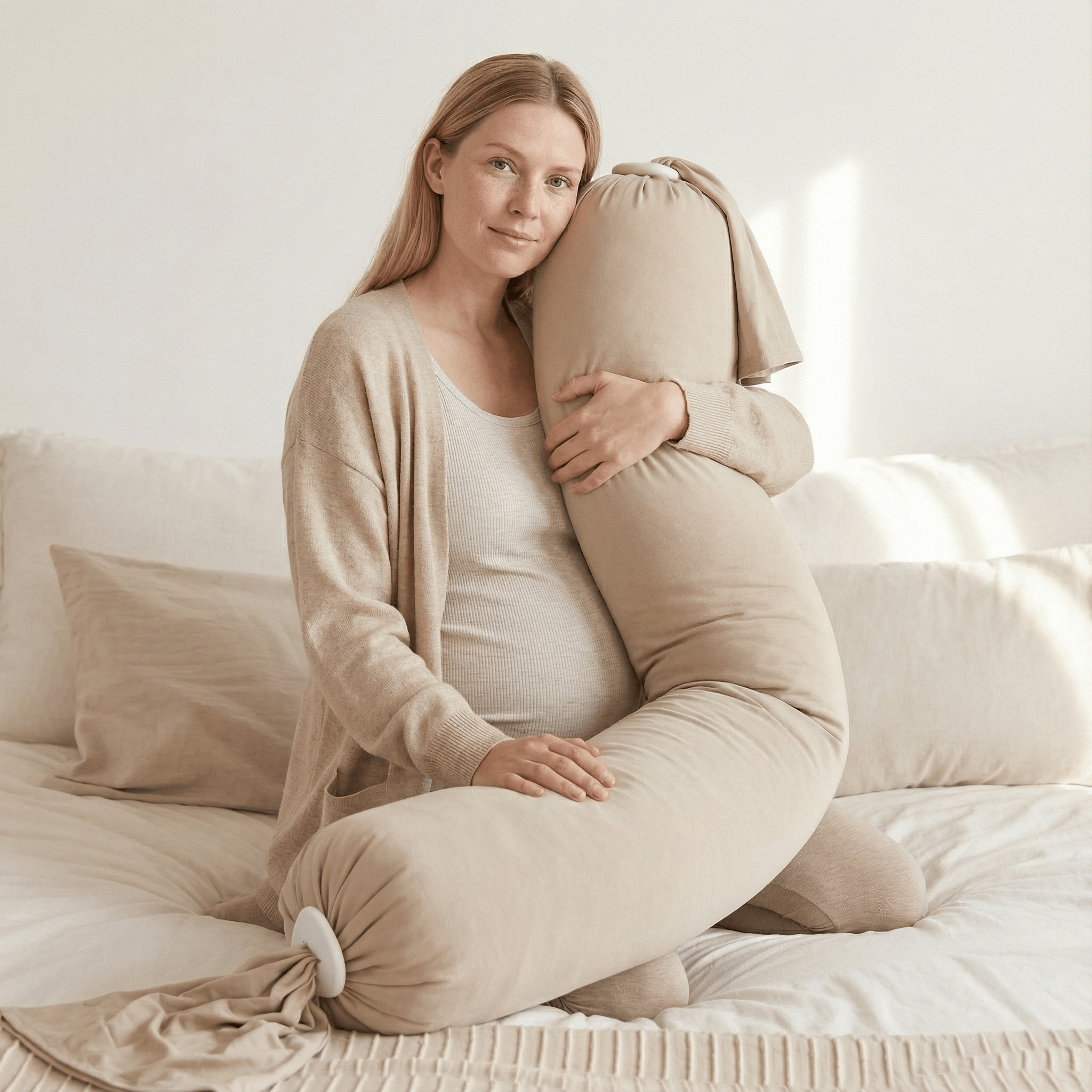 Swirly ComfortPillow – Ergonomisk Graviditetspude