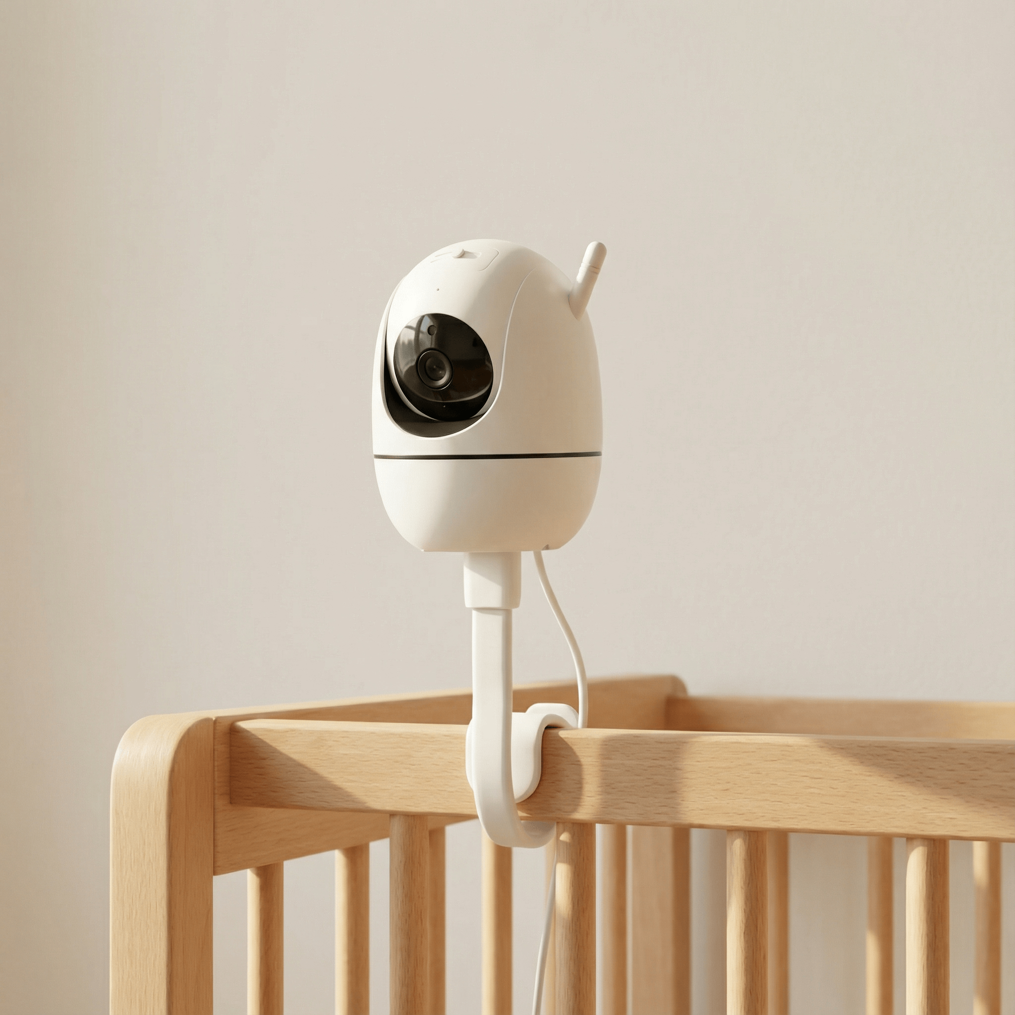 Swirly BabyGuard – Baby Monitor med Kamera og Alarm