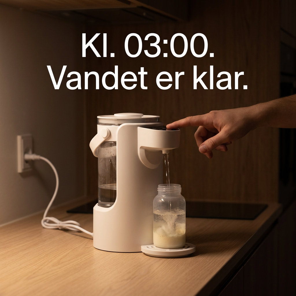 Swirly Instant - Vanddispenser til babyflasker