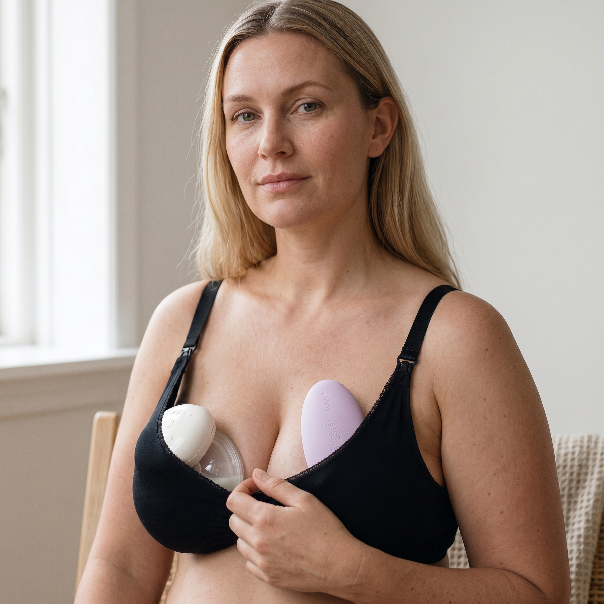 Swirly Bloom – 2-i-1 Brystmassager